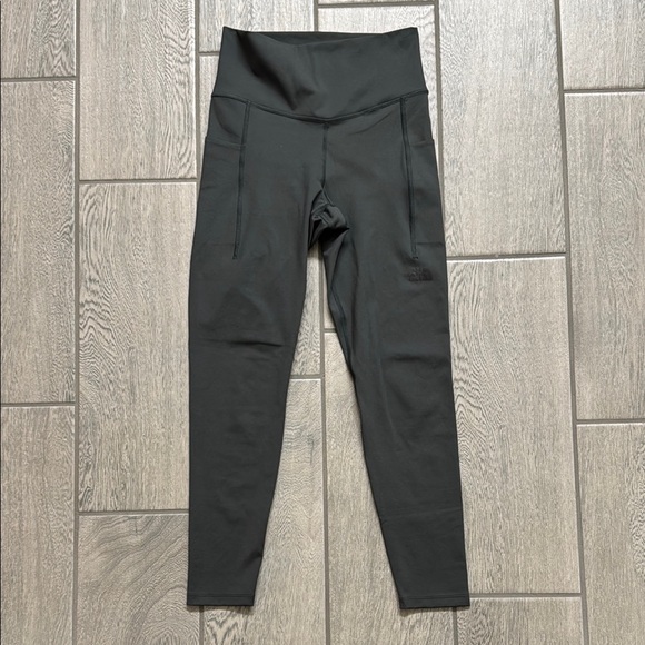 The North Face Legging Yoga Pants Dark Gray - Picture 1 of 5